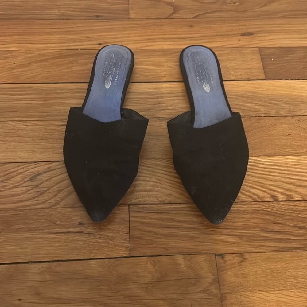 Jeffrey Campbell for free people suede mule size 6